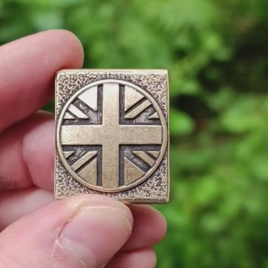 British flag Molle clip