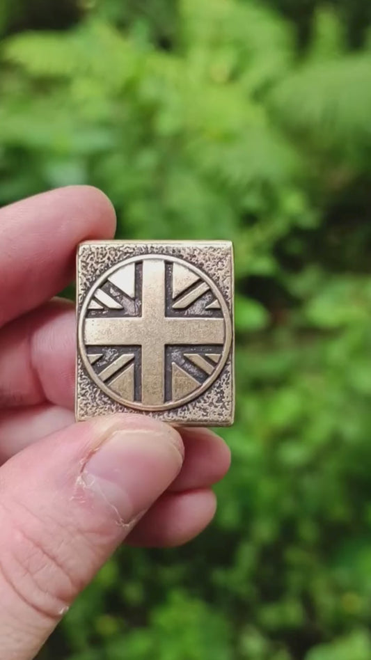 British flag Molle clip
