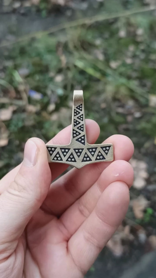 Danish Mjolnir replica pendant