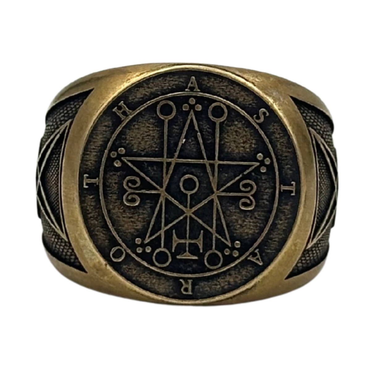 Astaroth Occult Ring 6 US Bronze