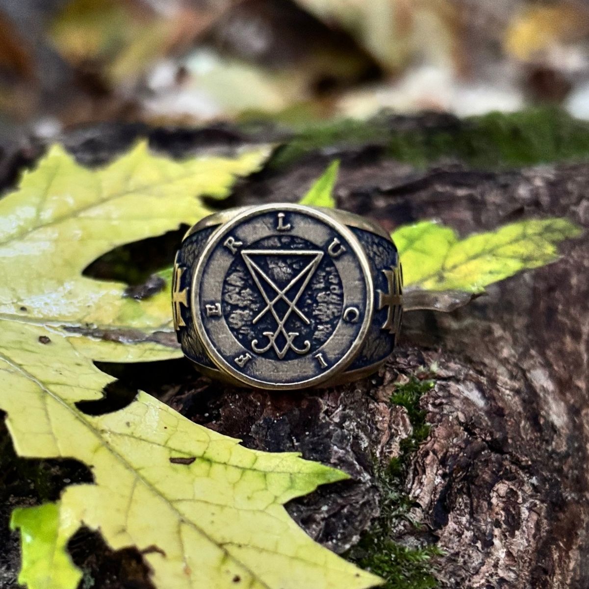 Ring with the Sigil of Lucifer
