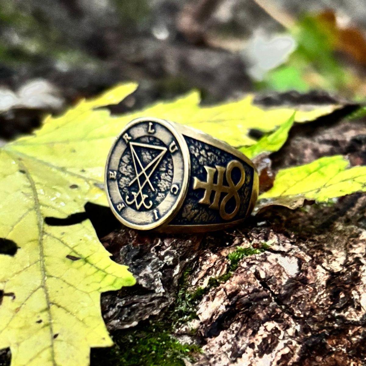 Ring with the Sigil of Lucifer