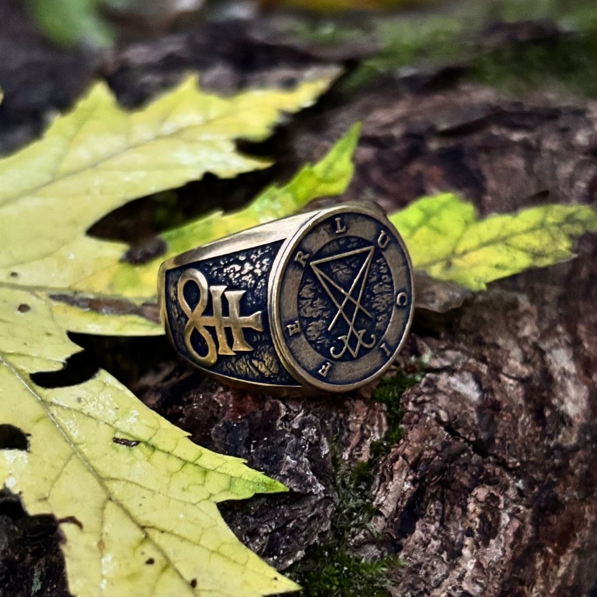 Ring with the Sigil of Lucifer
