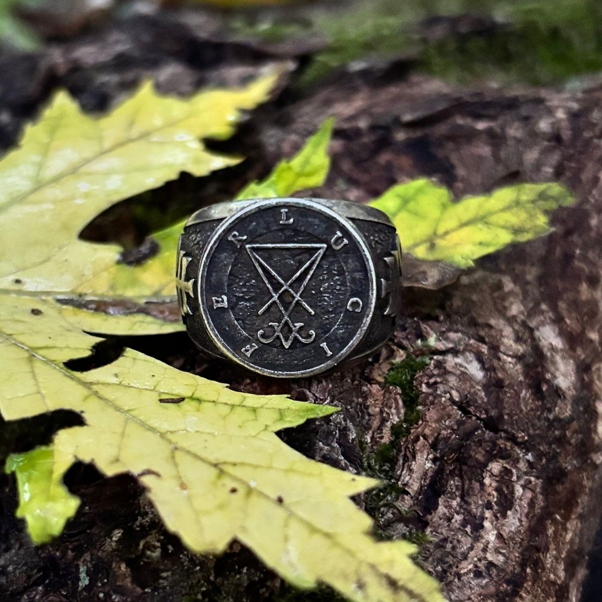 Ring with the Sigil of Lucifer