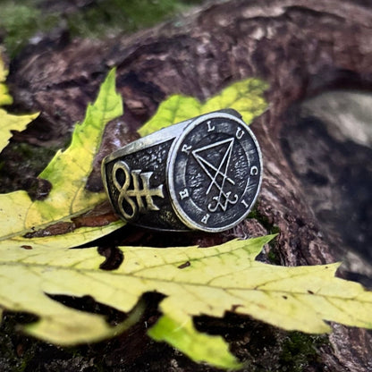 Ring with the Sigil of Lucifer