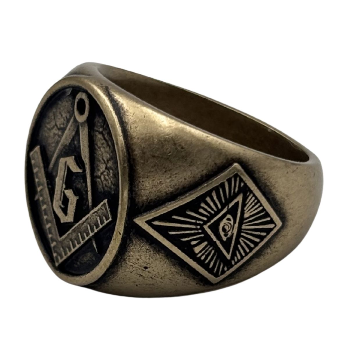 Masonic Eye Ring — Eye of Providence Symbol