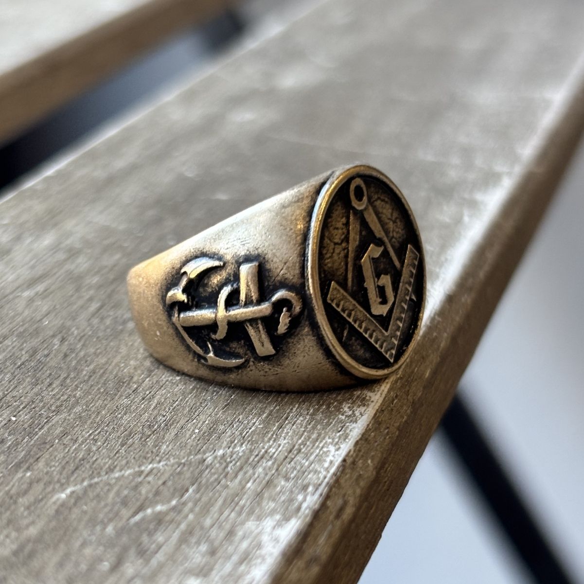 Masonic Eye Ring — Eye of Providence Symbol