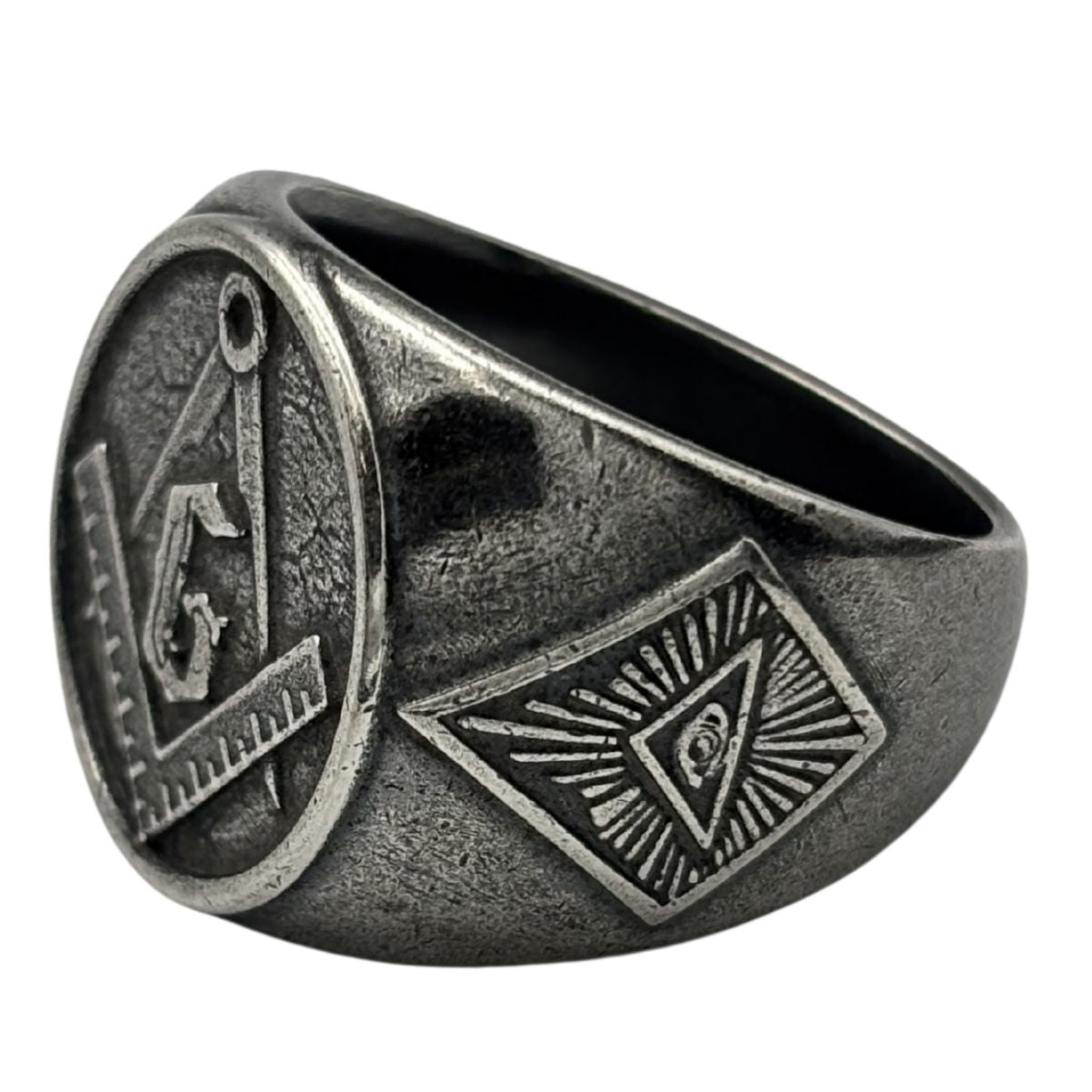 Masonic Eye Ring — Eye of Providence Symbol