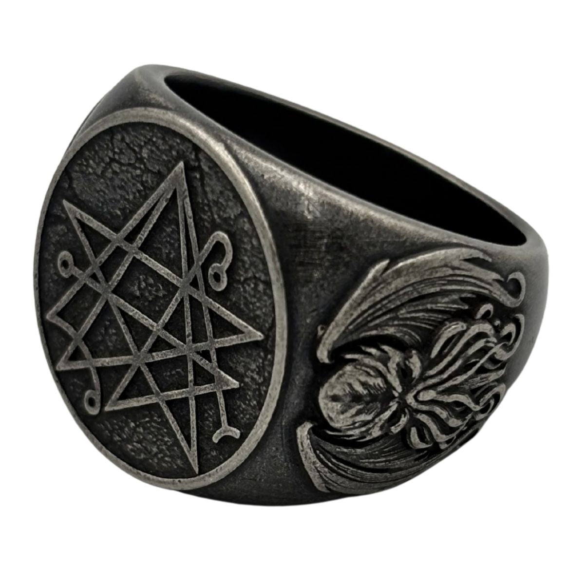 Necronomicon Occult Ring
