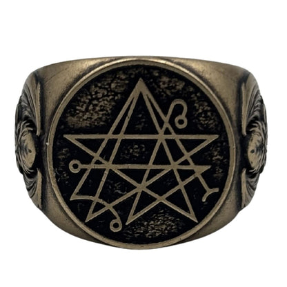Necronomicon Occult Ring