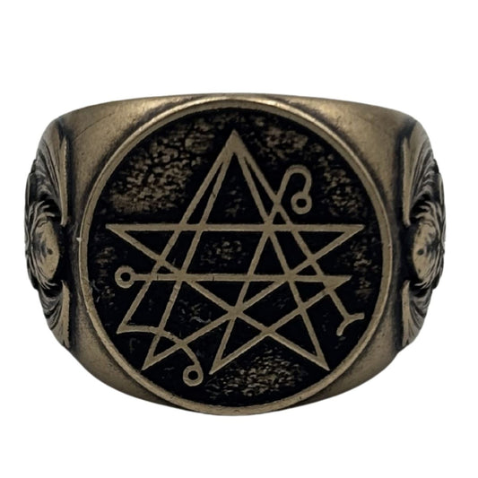 Necronomicon Occult Ring