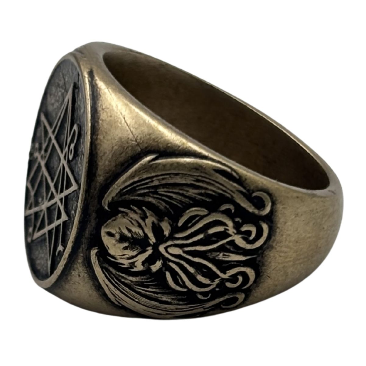 Necronomicon Occult Ring