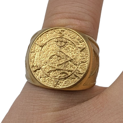 Samael sigil ring