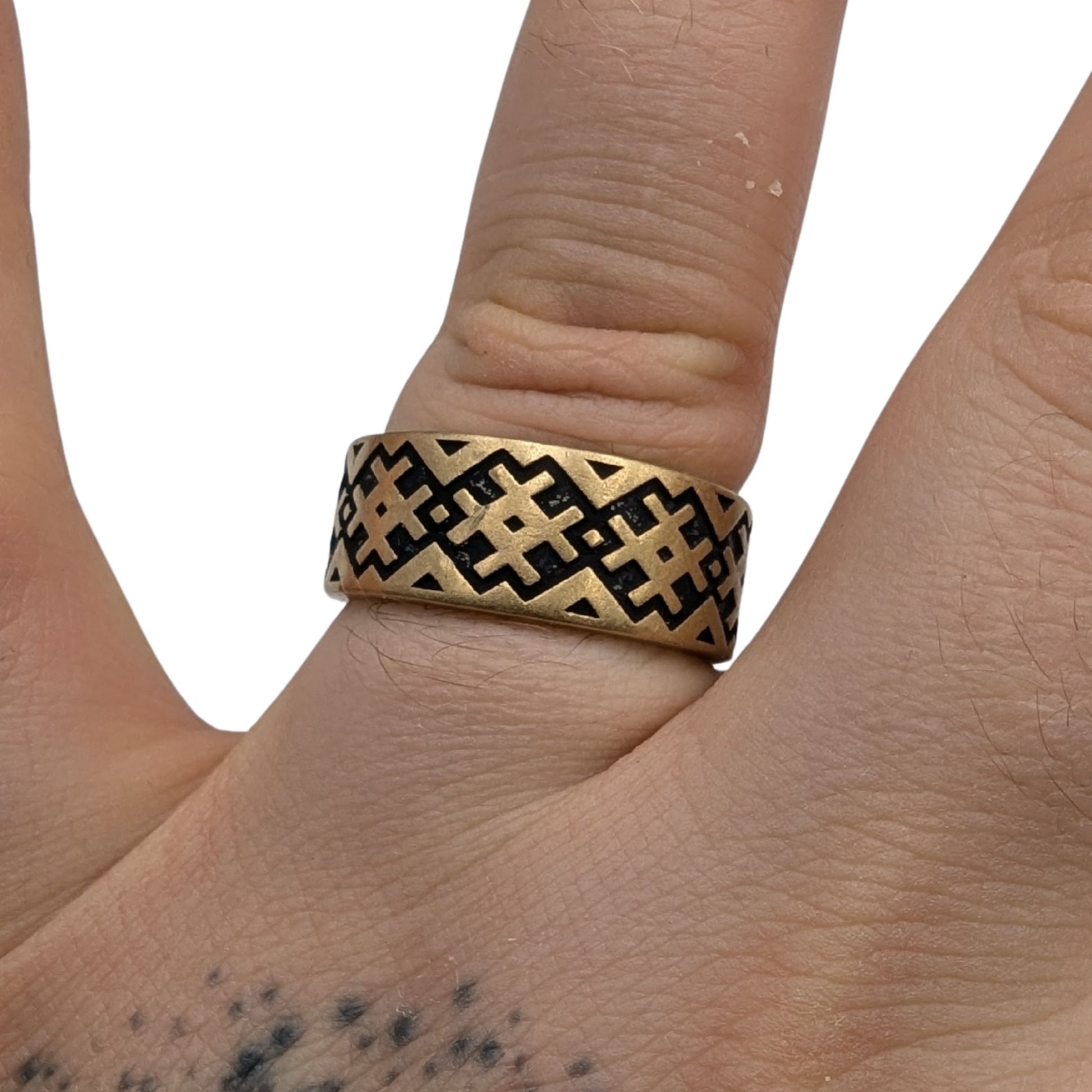 Slavic Ornament Ring