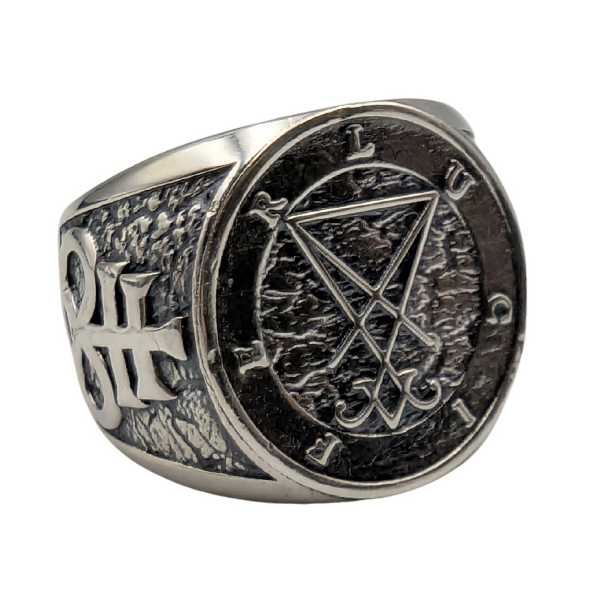 Ring with the Sigil of Lucifer