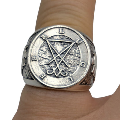 Ring with the Sigil of Lucifer