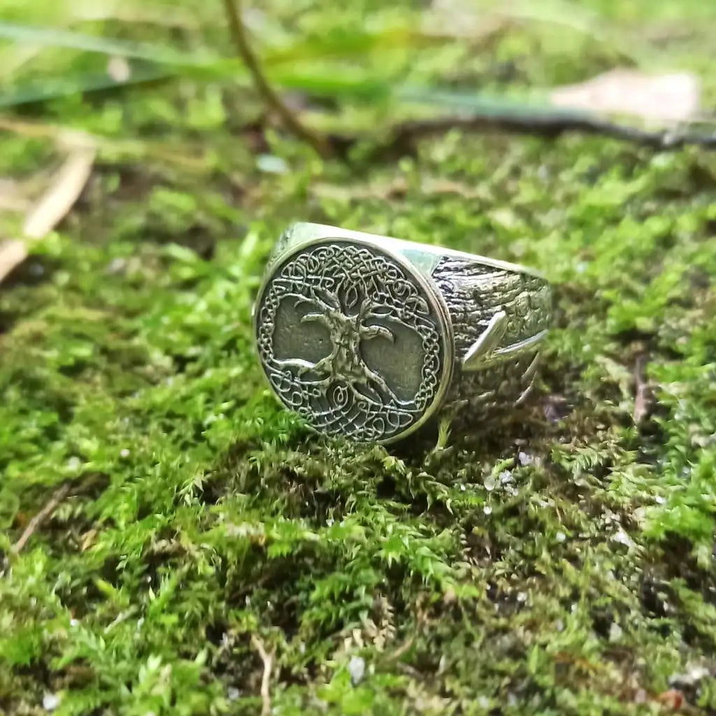 Yggdrasil tree of life ring