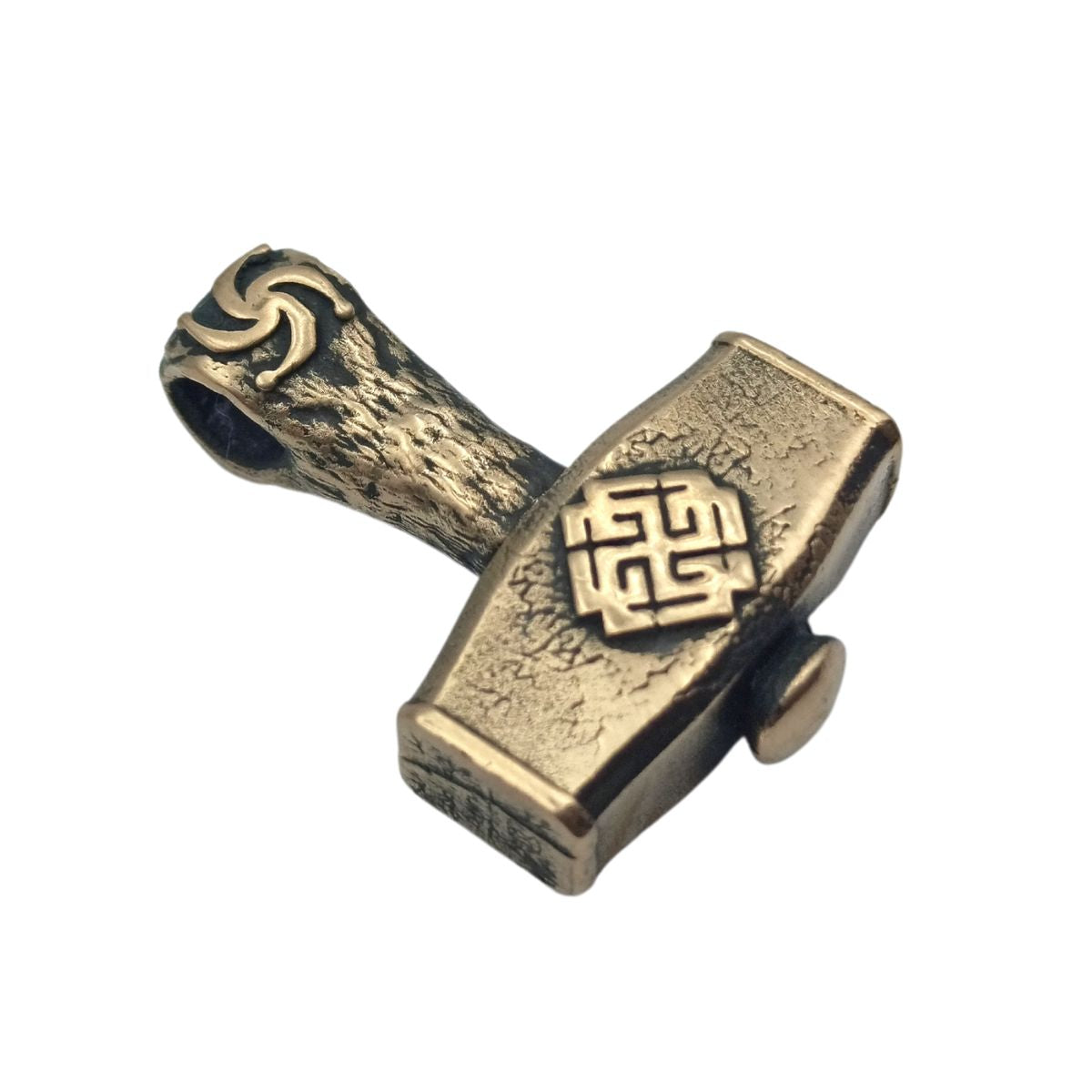 Svarozhich hammer pendant from bronze   