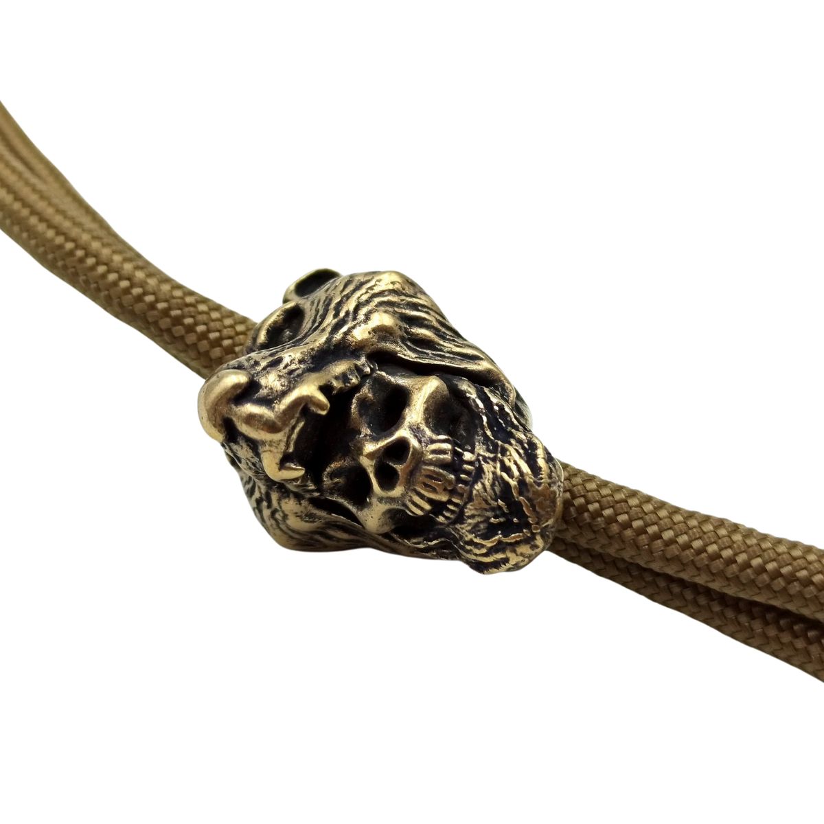 Lanyard EDC Beads,Mercenary Skull Paracord Bracelet Spacers 12x19mm–  BestBeaded
