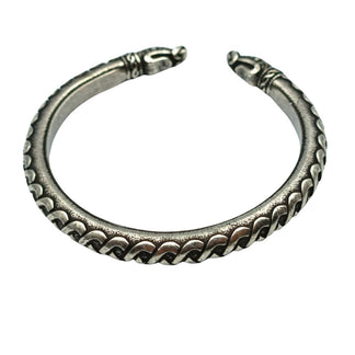 Norse Dragon torc bracelet viking oath ring nordic jewelry – WikkedKnot ...