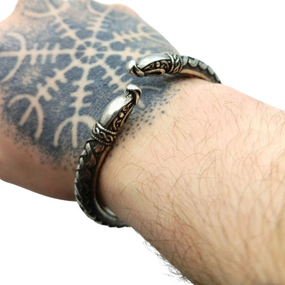Viking arm ring | Norse bracelet from bronze