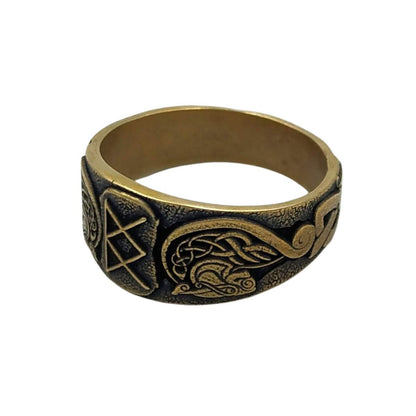 Goddess Freya bronze ring