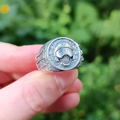 The Ghost of Kyiv silver ring
