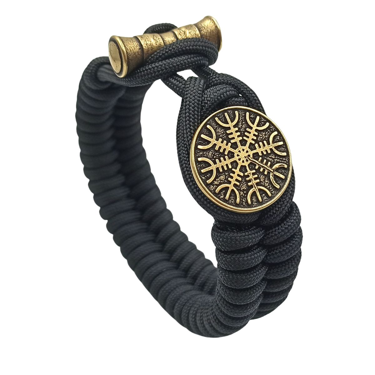 Helm of Awe paracord bracelet 6 inch | 15 Cm 1 - Black 