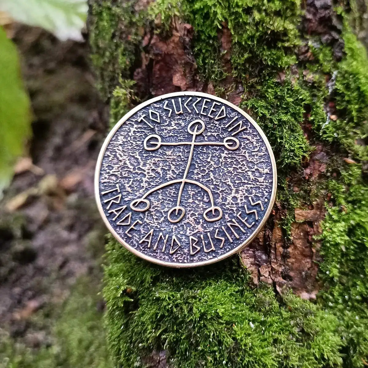 Kaupaloki bronze coin   