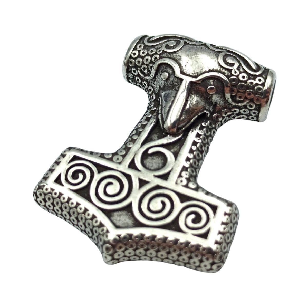 Mjolnir from Skane replica silver pendant