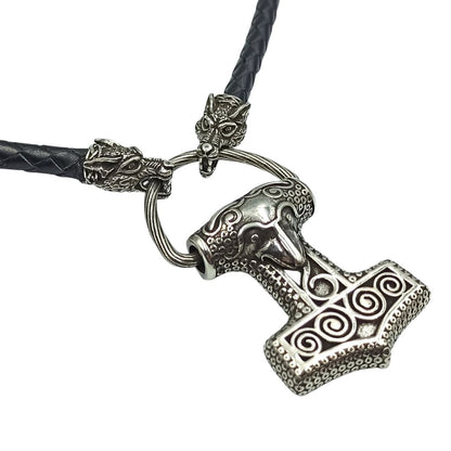 Mjolnir from Skane replica silver pendant