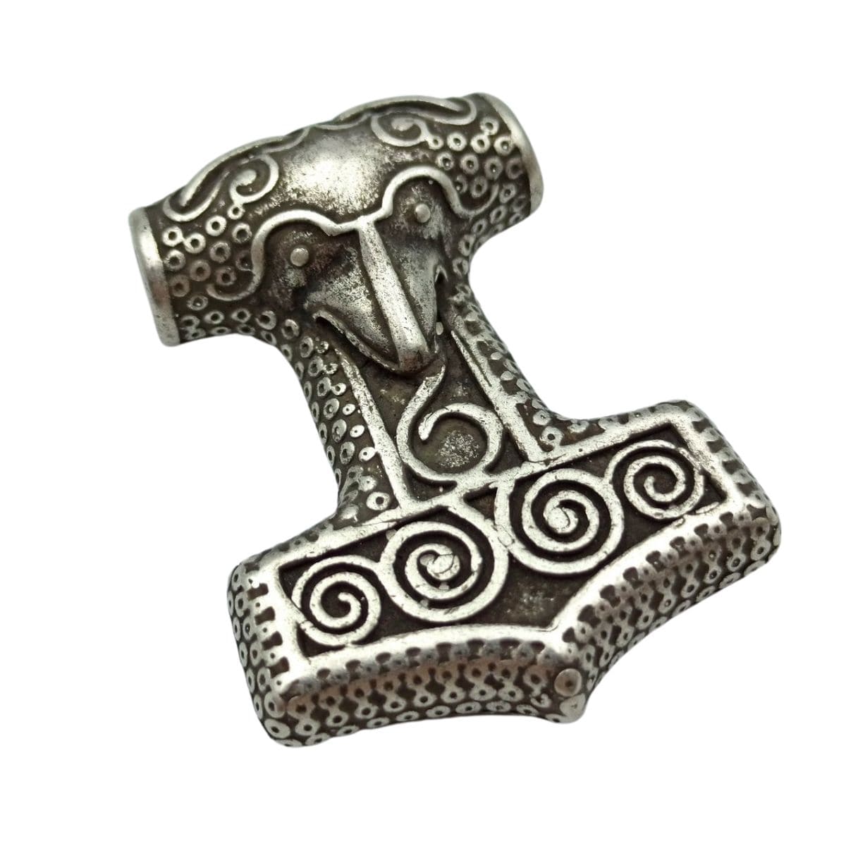 Mjolnir from Skane replica silver plated pendant Pendant only  