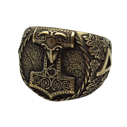 Mjolnir Signet ring