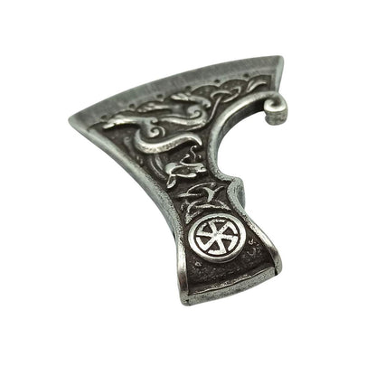 Axe of Perun bronze pendant