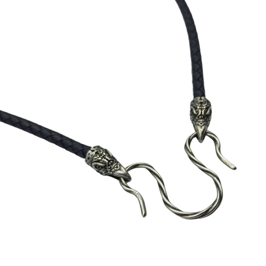 Leather necklace, cord for pendant – tagged Viking jewelry – WikkedKnot  jewelry