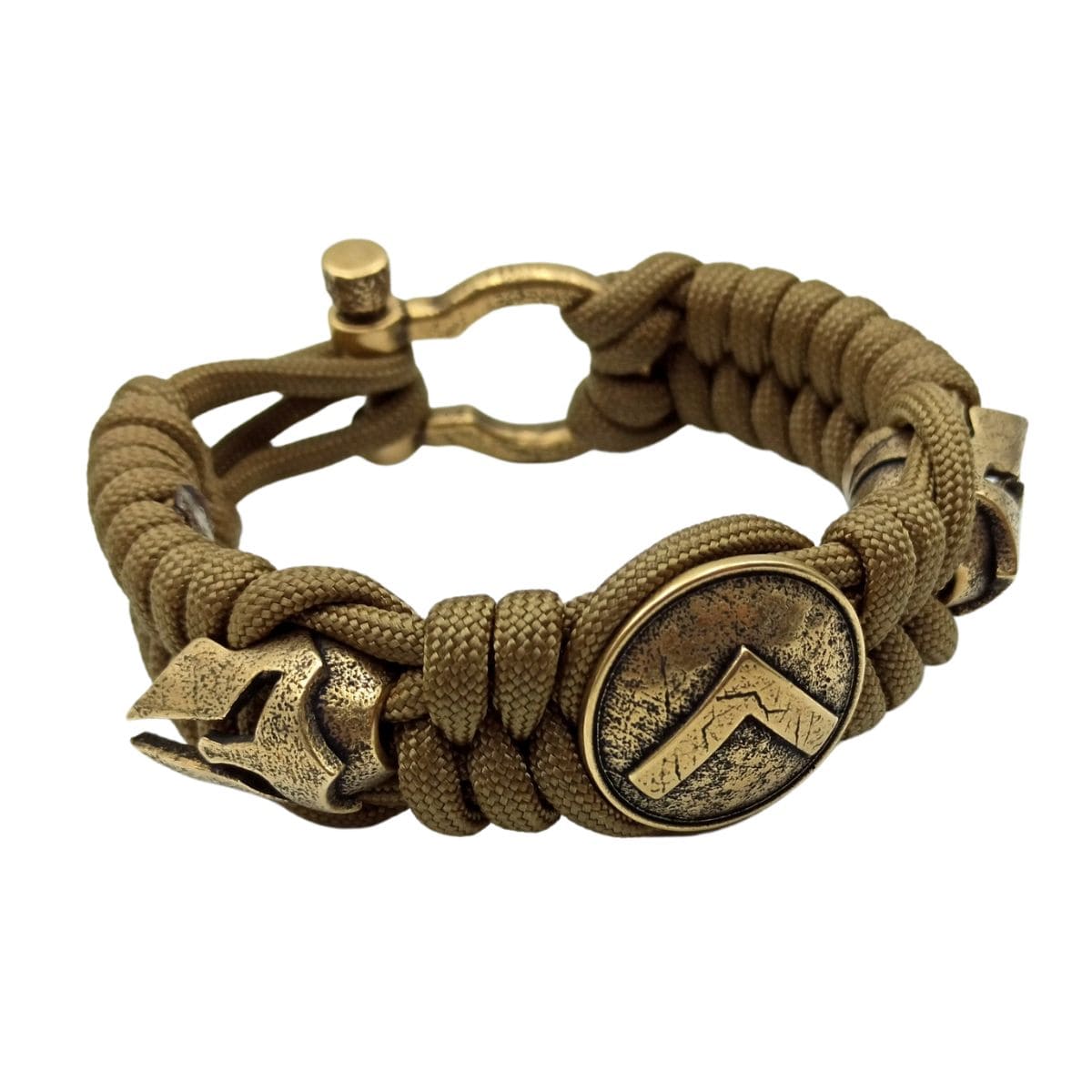 Spartan paracord bracelet for men