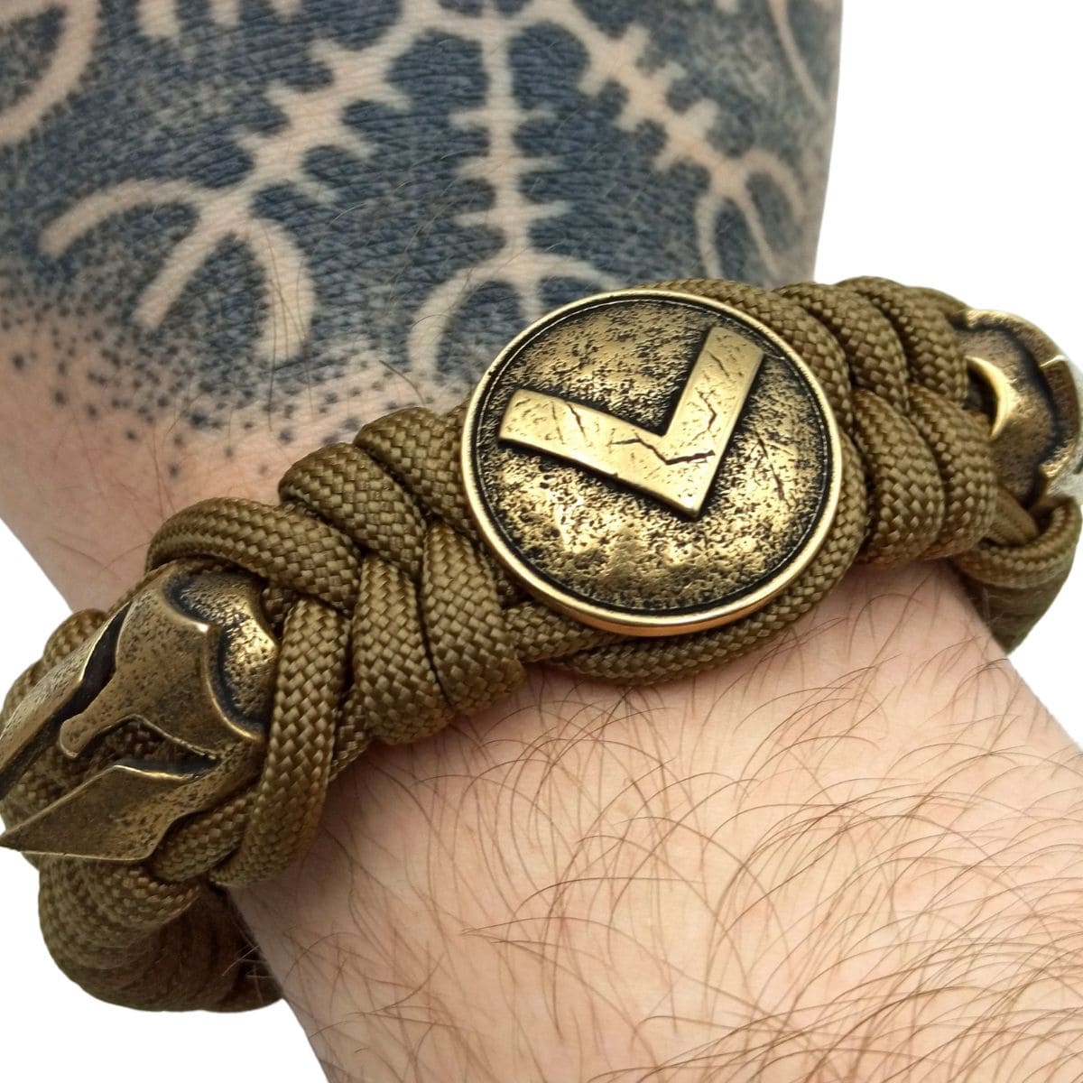 Spartan paracord bracelet for men