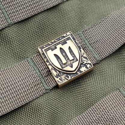Ukraine army trident Molle clip
