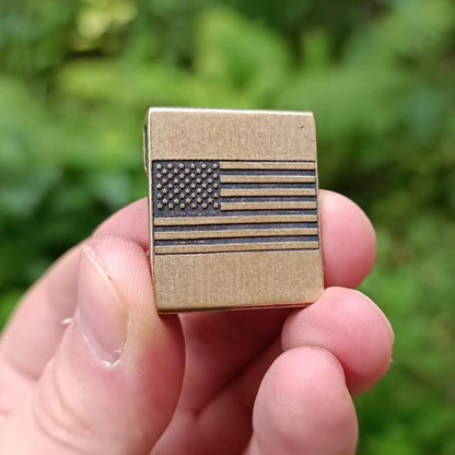 American flag Molle clip