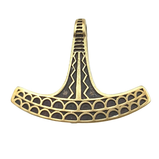 Ukko Mjolnir replica pendant from Bronze
