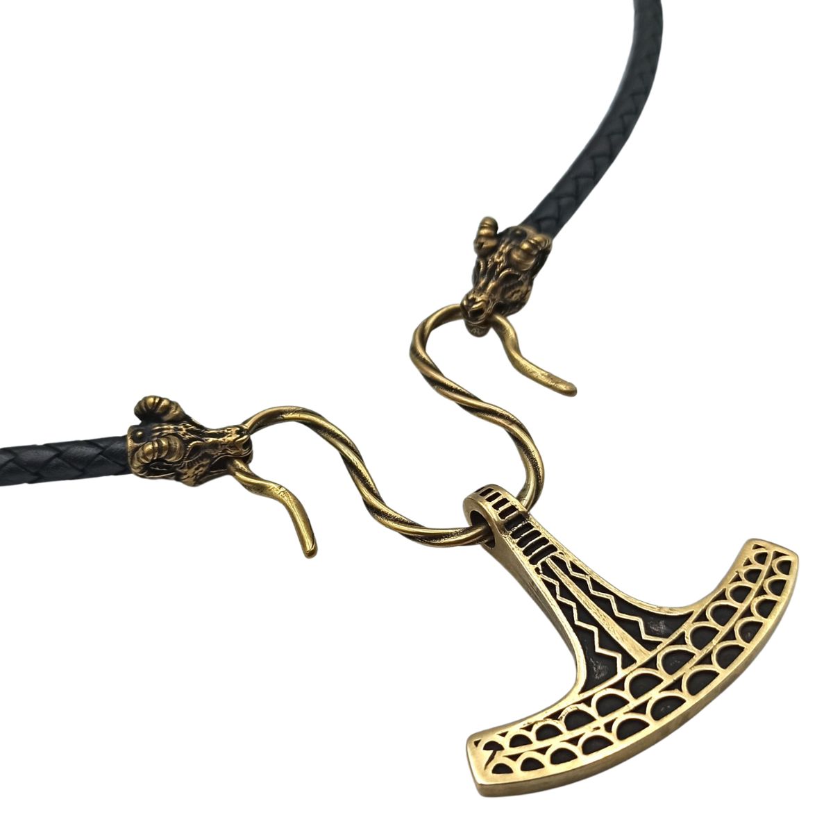 Ukko Mjolnir replica pendant from Bronze Goat necklace  