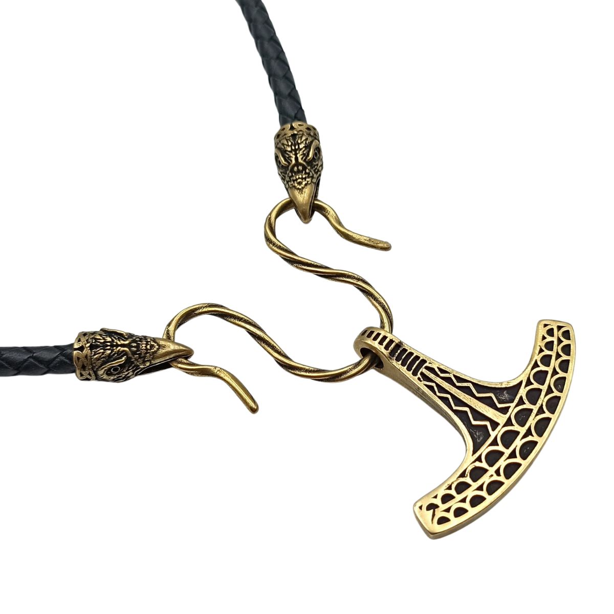 Ukko Mjolnir replica pendant from Bronze Raven necklace  