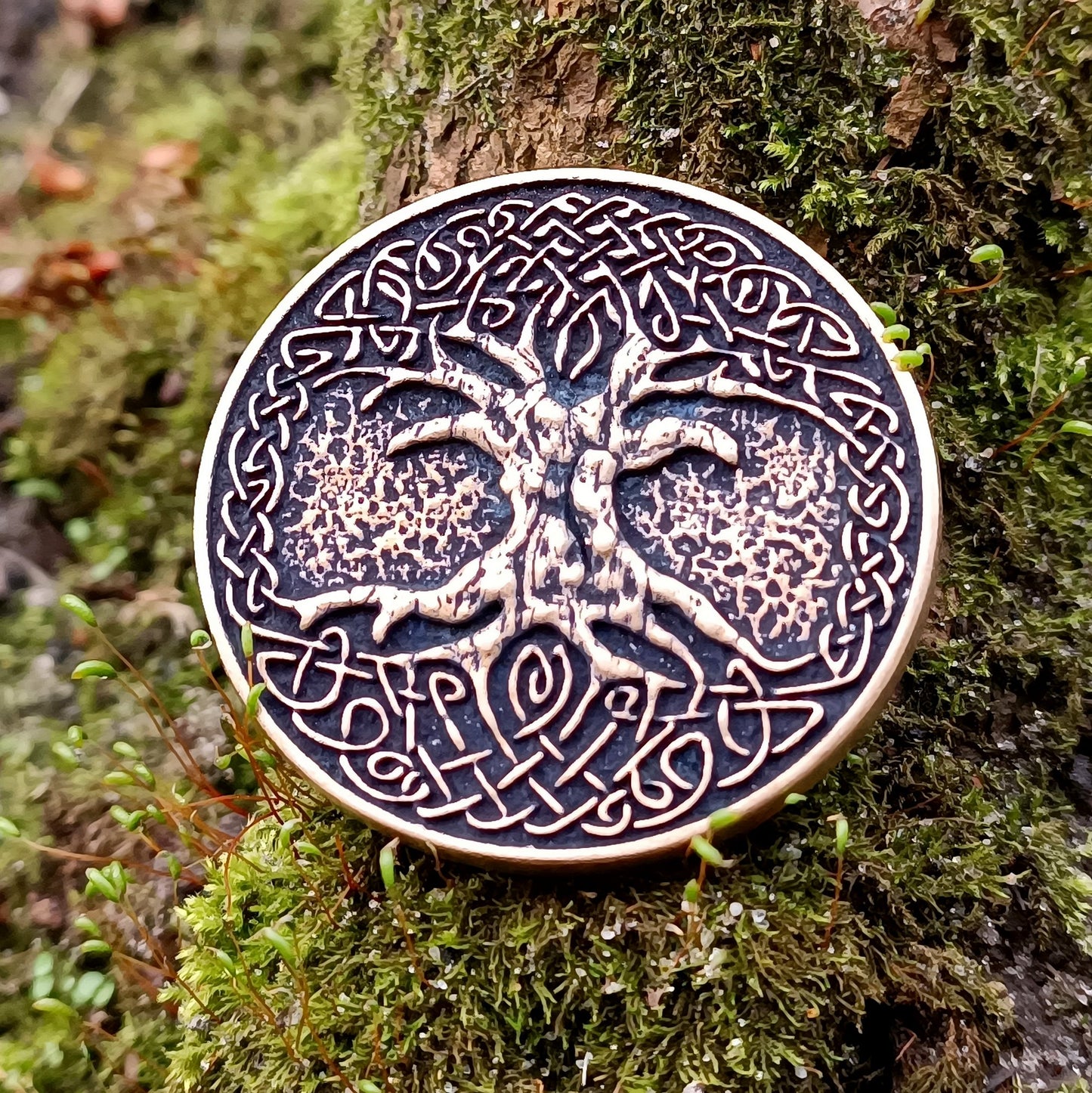 Yggdrasil tree of life coin