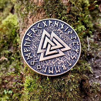 Yggdrasil tree of life coin