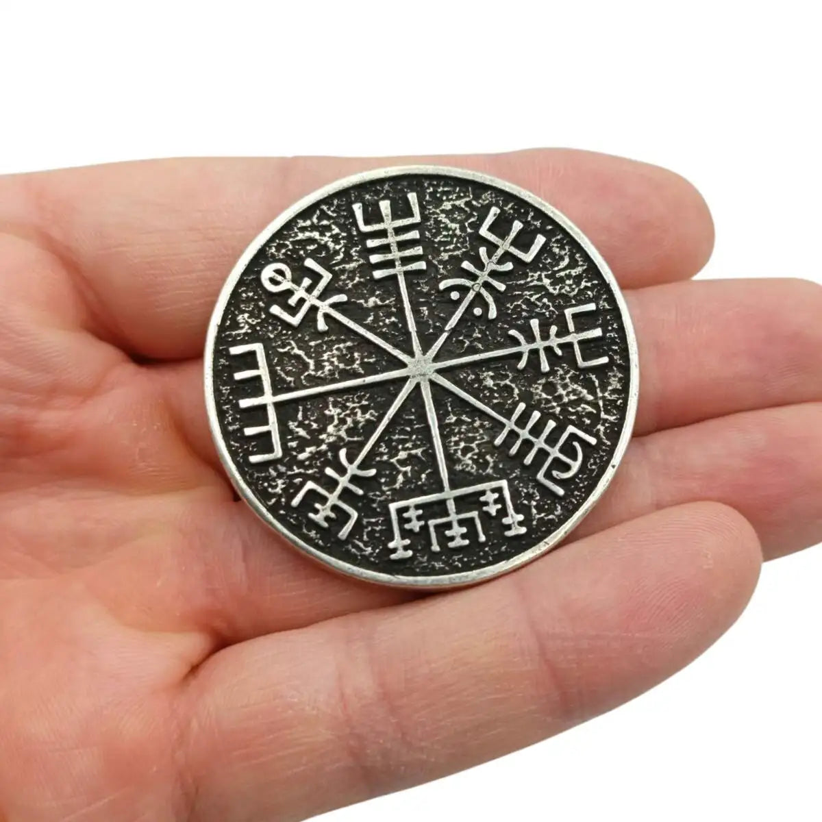 Vegvisir custom EDC coin
