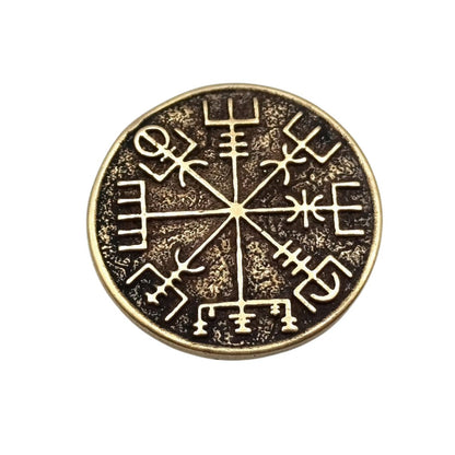 Vegvisir rune paracord bead