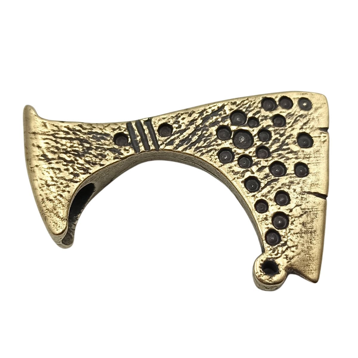 Viking axe bronze pendant replica
