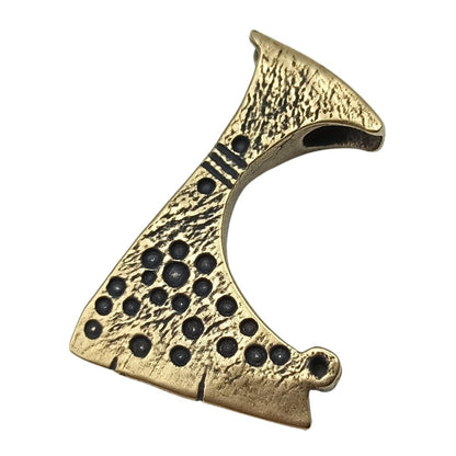 Viking axe bronze pendant replica