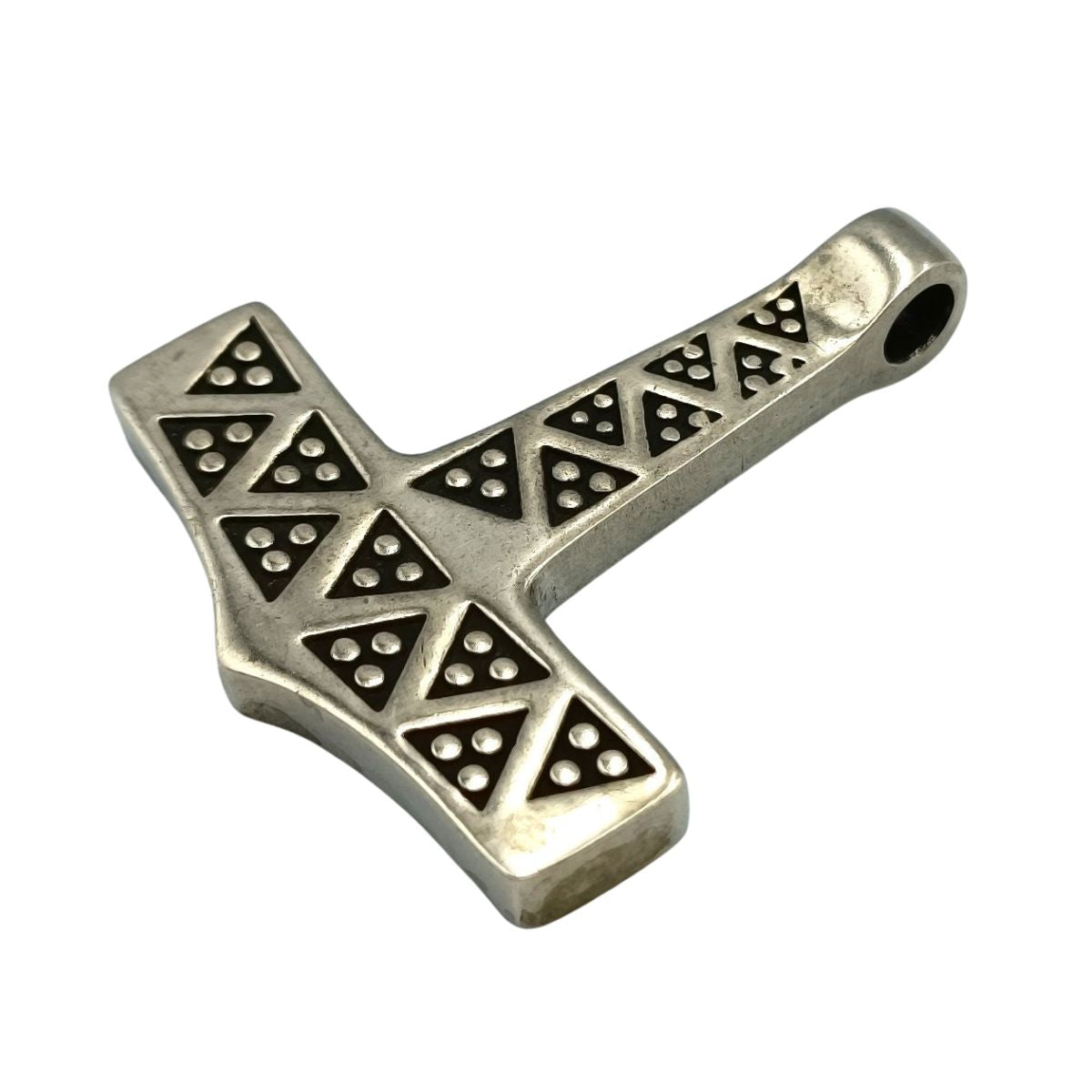 Danish Mjolnir replica silver pendant