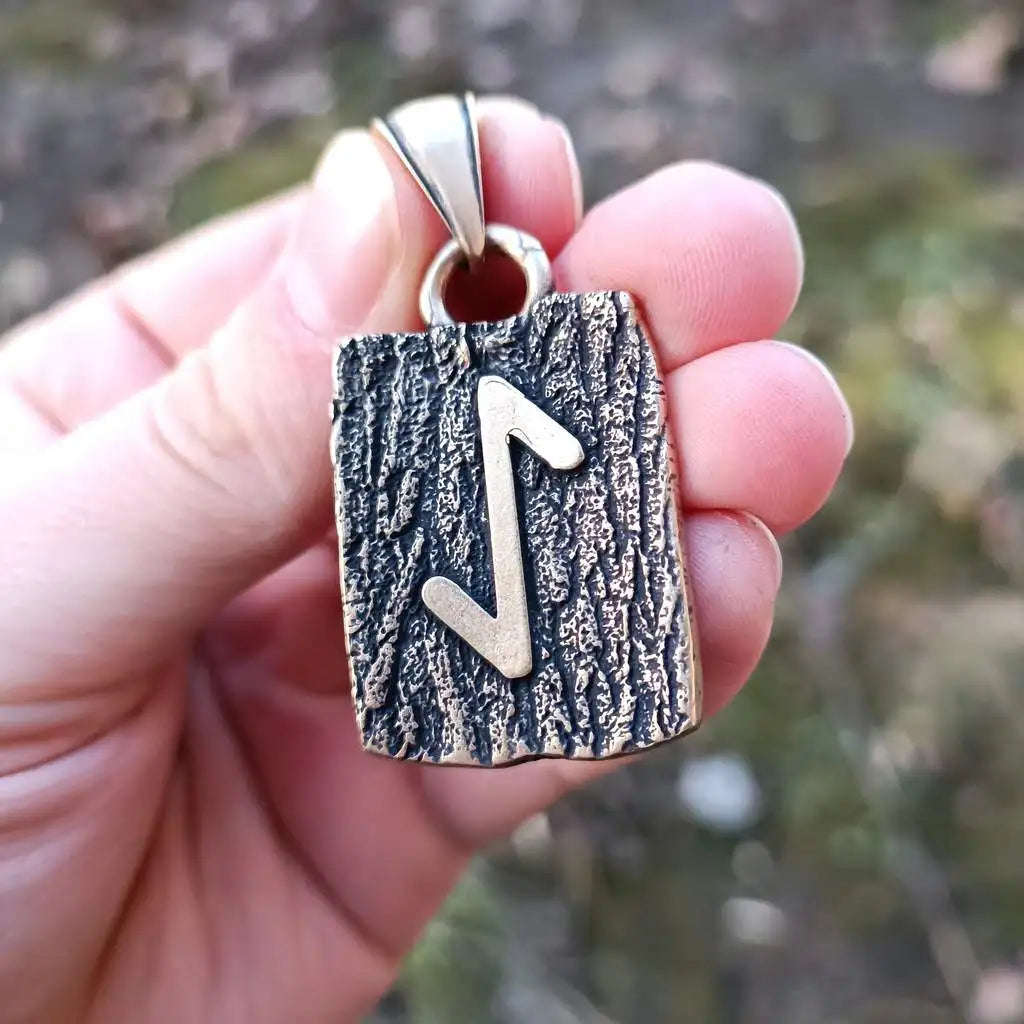 Yggdrasil bronze pendant